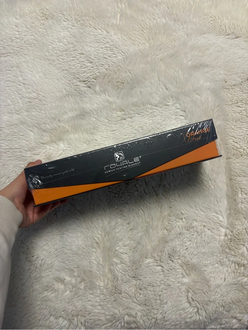 NIB Royale Platinum Genius Heating Element Orange Hair Straightener